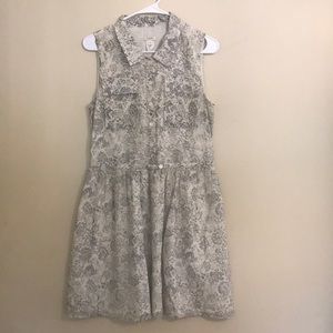 J Crew drop waist dress size 2.